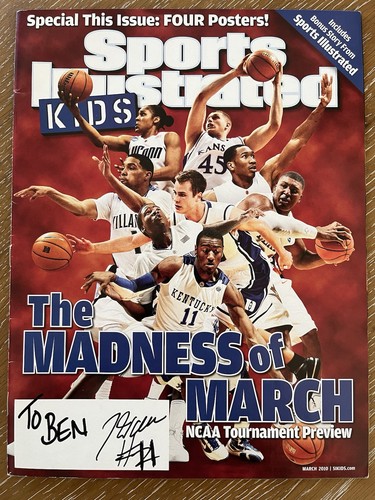 Autografo john wall rivista - wall,