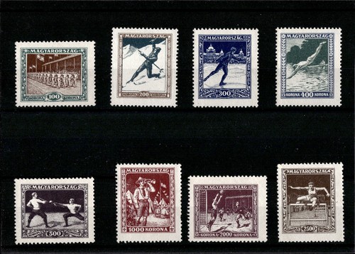 Ungheria 1925 sport - , serie