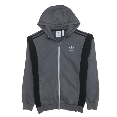 Felpa adidas uomo grigia full - felpa,