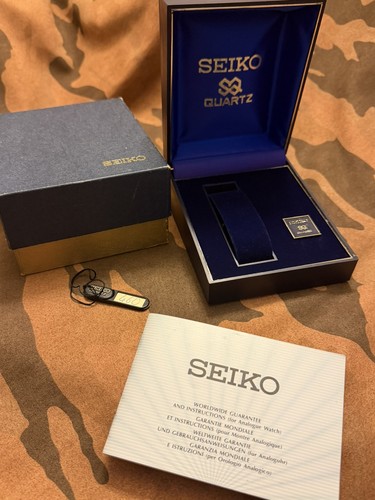 Seiko quartz box - seiko,