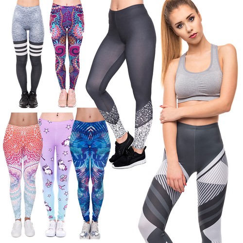 Leggings donna yoga lunghezza