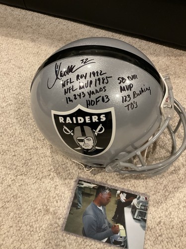 Marcus allen firmato - full, size