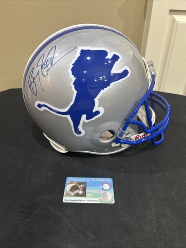 Casco barry sanders autentico - sanders,